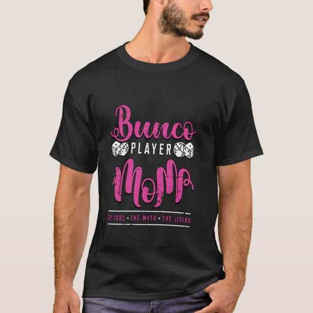Camiseta Jogador Bunco Mãe O Idol O Jogo Noite Bunc (Frente)