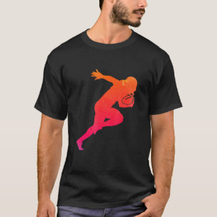 Camiseta Jogador Colorido de Futebol Crianças Meninas Menin