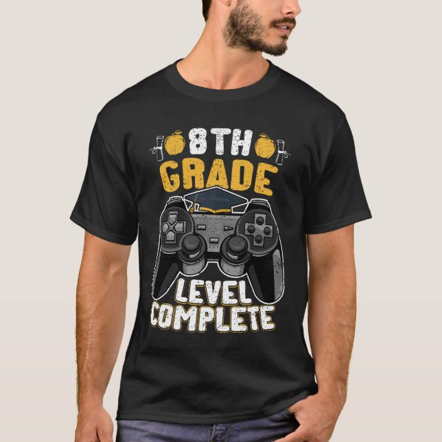 Camiseta Jogador completo de nível 8º (Frente)