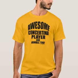Camiseta Jogador Concertina Incrível
