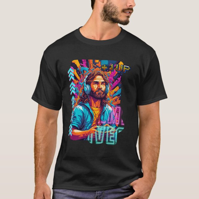 Camiseta Jogador Cristão Amargo Fiel, Tee Com O Jogo Assola (Frente)
