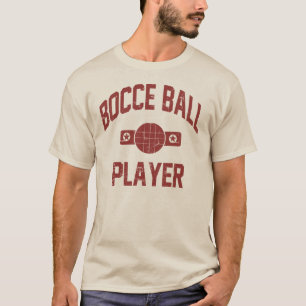 Camiseta Jogador da bola de Bocce