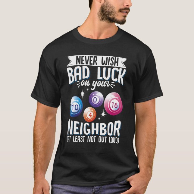 Camiseta Jogador da Chamada Bingo 49 Sortudo (Frente)