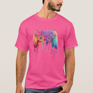 Camiseta Jogador da controladora de jogos - Videos games de