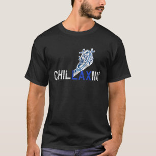 Camiseta Jogador da Equipe de ChILLAXIN LOX Lacrosse