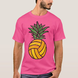 Camiseta Jogador da Equipe de Natação de Verão do Ananás Fr