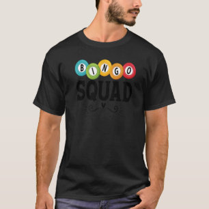 Camiseta Jogador da Equipe do Bingo Lucky Bingo Mulheres