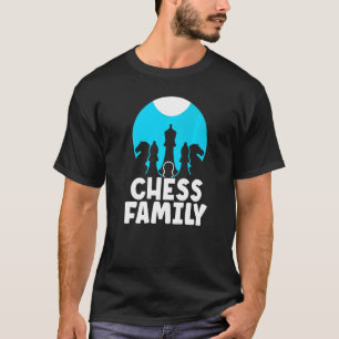 Camiseta Jogador da Família Chess Sayings Hobby Match