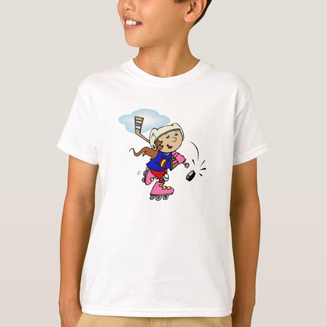 Camiseta Jogador da menina (Frente)