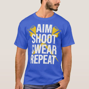 Camiseta Jogador Dart Graphic Dart Aim Shoot Sweot