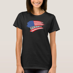 Camiseta Jogador de Andebol Americano Handball Team P