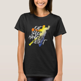 Camiseta Jogador de Andebol do Sono Jogador de Andebol T