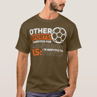 Camiseta Jogador de Andebol Engraçado Equipe de Esporte Ofe