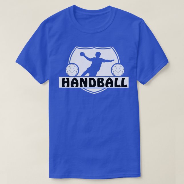 Camiseta Jogador de Andebol Esportivo de Andebol de Andebol (Frente do Design)