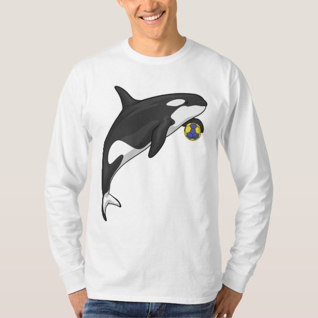Camiseta Jogador de Andebol Orca (Frente)
