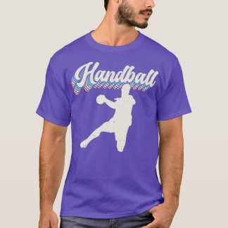 Camiseta Jogador de Andebol Retro Desportivo do Handball