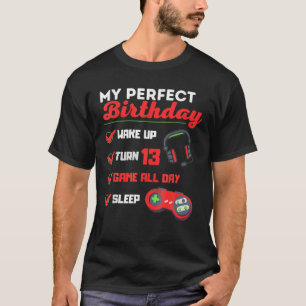 Camiseta Jogador de Aniversário do 13 Perfeito
