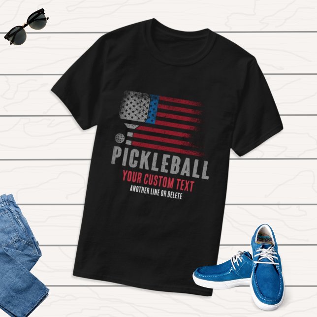 Camiseta Jogador de Aposentação de Legenda do Pickleball EU (Criador carregado)