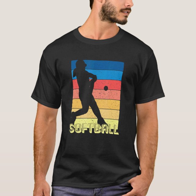 Camiseta Jogador de Arranque de Meninas 70s 80s Mulheres de (Frente)