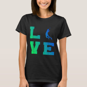 Camiseta Jogador de Badminton de Squash Badminton Masculino