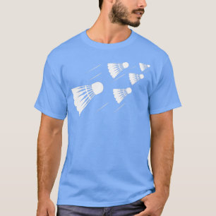 Camiseta Jogador de Badminton do Shuttlecock 1