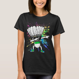 Camiseta Jogador de Badminton Engraçado Crianças Meninos Ho
