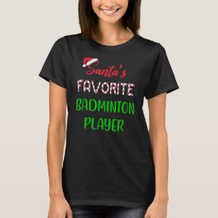 Camiseta Jogador de Badminton Favorito Badminton Badminton 