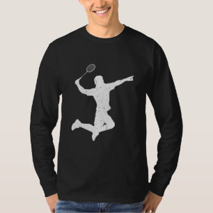 Camiseta Jogador de Badminton Men Shutlecock Sports Club 1