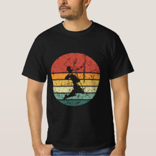 Camiseta Jogador de Badminton Retro Vintage