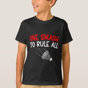 Camiseta Jogador de Badminton Sarcástico Corresponder Piada