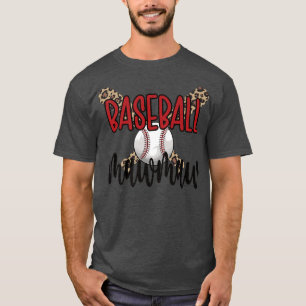 Camiseta Jogador de baseball Mawmaw vovó de beisebol Mawmaw