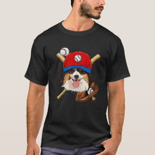Camiseta Jogador de Baseball Papillon Amava Beisebol
