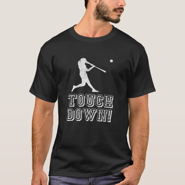 Camiseta Jogador de Baseball Touch Down (Frente)