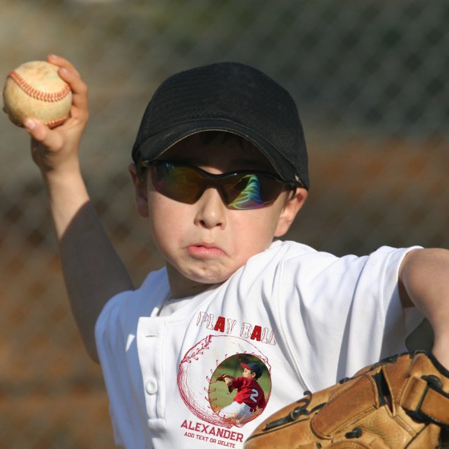 Camiseta Jogador de basebol, jogadora de apoio à equipe da  (Criador carregado)