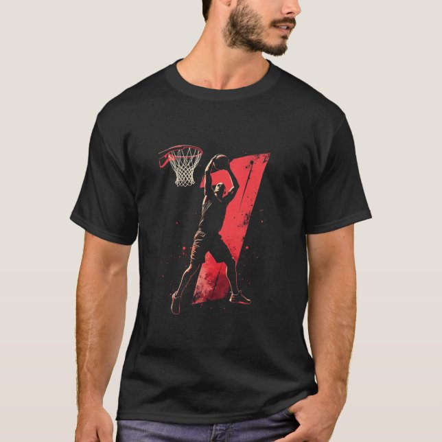 Camiseta Jogador de basquete (Frente)