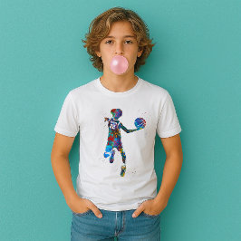Camiseta Jogador de Basquete