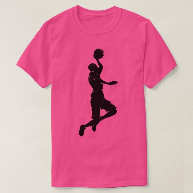 Camiseta Jogador de Basquete (1) (Frente do Design)