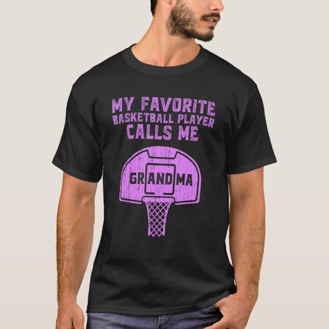 Camiseta Jogador de basquete B Dia de as mães (Frente)