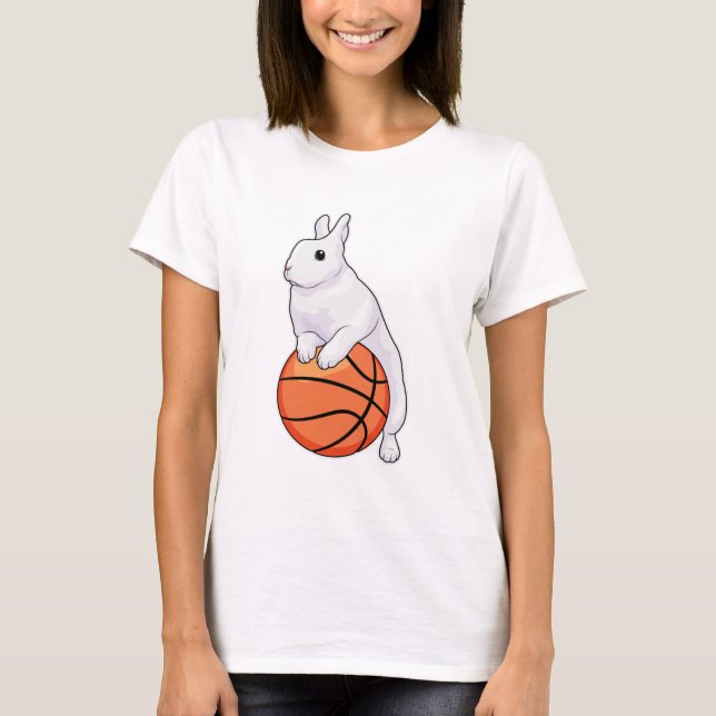 Camiseta Jogador de basquete Bunny (Frente)