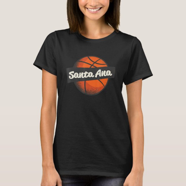 Camiseta Jogador de basquete da Ana Homepage papai noel (Frente)