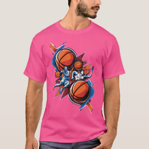 Camiseta Jogador de Basquete da Competição de Arroz da Marc