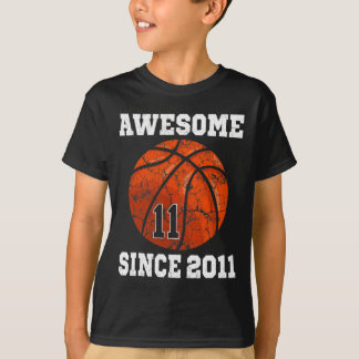 Camiseta Jogador de basquete de 11 anos, 11, Vinta