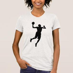 Camiseta Jogador de basquete de pop Art Silhouket