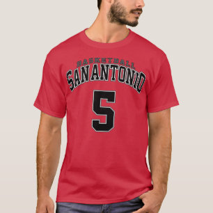 Camiseta Jogador de Basquete de San Antonio 6
