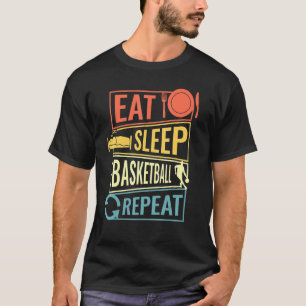 Camiseta Jogador De Basquete Dizendo Para Jogadores De Basq
