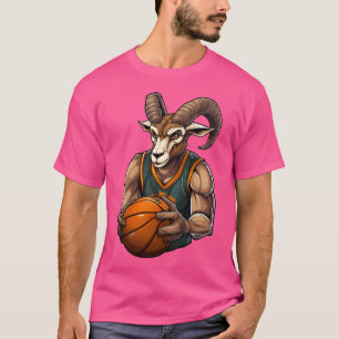 Camiseta Jogador de basquete do Capricorn