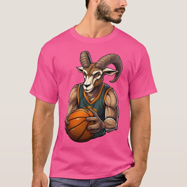 Camiseta Jogador de basquete do Capricorn (Frente)