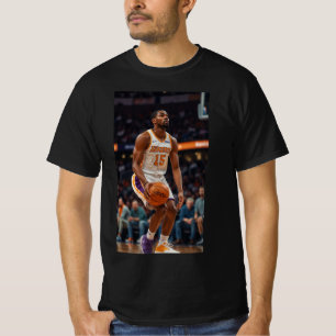 Camiseta Jogador de basquete do Sky High Hoops Tshirt Silho