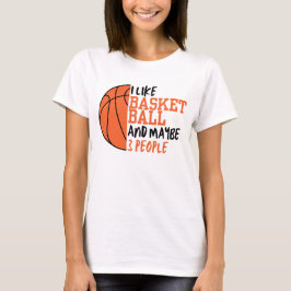 Camiseta Jogador de Basquete Engraçado