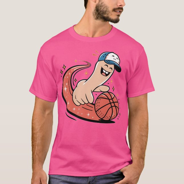 Camiseta Jogador De Basquete Gelado Para Lover De Basquete (Frente)